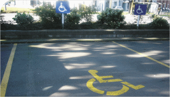 Accessible car park