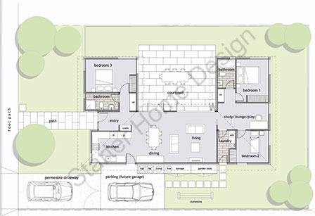 Floor plan.